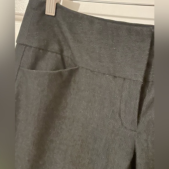Express Design Studio Original Editor Pants Womens Sz. 2 Heathered Grey Gray EUC - Picture 2 of 5